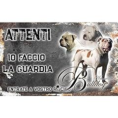 Attenti cane bulldog usato  Spedito ovunque in Italia 