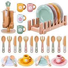 Wooden kitchen toys for sale  Delivered anywhere in UK