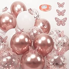 Rose gold balloons for sale  Delivered anywhere in UK