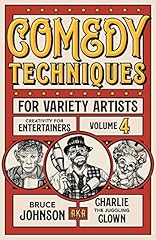 Comedy techniques variety for sale  Delivered anywhere in USA 