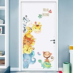 Cartoon animals wall for sale  Delivered anywhere in USA 