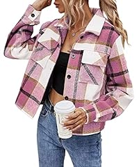 Binshre womens plaid for sale  Delivered anywhere in USA 