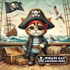 Pirate cat coloring gebraucht kaufen  Wird an jeden Ort in Deutschland