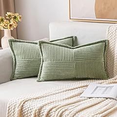 Miulee corduroy cushion for sale  Delivered anywhere in UK