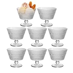 Dnienkge glass dessert for sale  Delivered anywhere in USA 