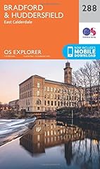 Bradford huddersfield map for sale  Delivered anywhere in UK