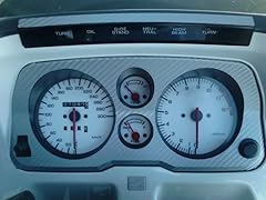 White speedometer tachometer for sale  Delivered anywhere in Ireland