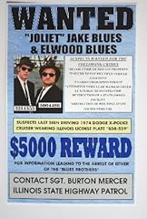 Blues brothers wanted for sale  Delivered anywhere in USA 