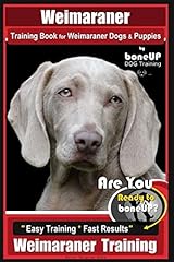 Weimaraner training book for sale  Delivered anywhere in UK