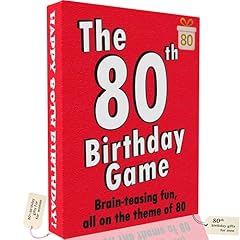 Goforitgames.com 80th birthday for sale  Delivered anywhere in UK