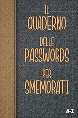 Quaderno delle passwords usato  Spedito ovunque in Italia 