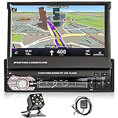 Hikity Autoradio 1 Din GPS 7 Pouces Écran Tactile Retractable, occasion d'occasion  Livré partout en France