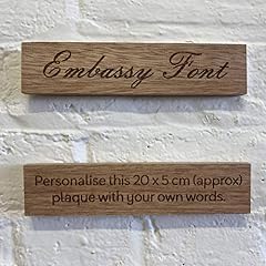 Personalised wooden plaque for sale  Delivered anywhere in UK