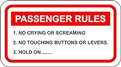 Funny passenger rules for sale  Delivered anywhere in UK