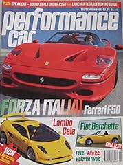 Performance car magazine for sale  Delivered anywhere in UK