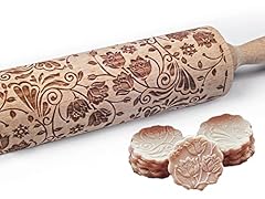 Embossed rolling pins for sale  Delivered anywhere in USA 