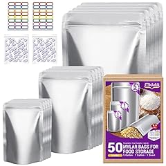 Mylar bags food for sale  Delivered anywhere in UK