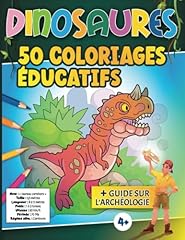Livre coloriage dinosaures d'occasion  Livré partout en France