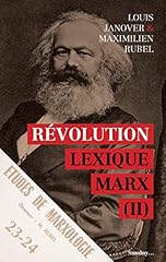 Lexique marx tome d'occasion  Livré partout en France