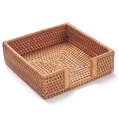 Rattan napkin holder for sale  Delivered anywhere in USA 