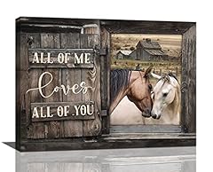 Farmhouse horse wall for sale  Delivered anywhere in USA 