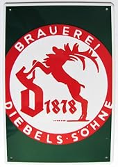 Diebels brauerei blechschild gebraucht kaufen  Wird an jeden Ort in Deutschland