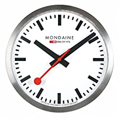 Mondaine wall clock usato  Spedito ovunque in Italia 