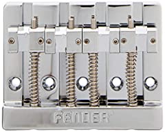 Fender HiMass 4-String Bass Bridge Assembly with Brass for sale  Delivered anywhere in UK