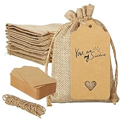 Yayods 50pcs hessian for sale  Delivered anywhere in UK