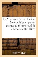Mise scène théâtre. d'occasion  Livré partout en Belgiqu