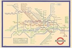 Affiche vintage plan d'occasion  Livré partout en France