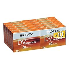 Sony 10 Pack 60 min DVM Premium for sale  Delivered anywhere in Canada