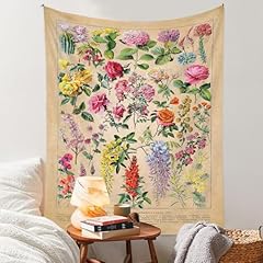 Vintage flowers tapestry for sale  Delivered anywhere in USA 
