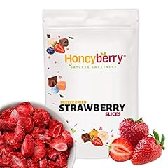 Fraises lyophilisées tranches d'occasion  Livré partout en France