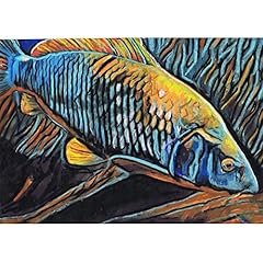 Carp fishing art for sale  Delivered anywhere in UK