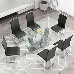 Glass dining table for sale  Delivered anywhere in USA 