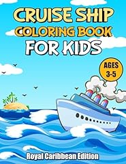 Cruise ship coloring for sale  Delivered anywhere in UK