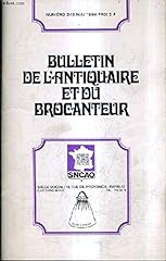 Bulletin antiquaire brocanteur d'occasion  Livré partout en France