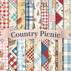 Country picnic scrapbook d'occasion  Livré partout en France