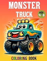 Monster truck coloring for sale  Delivered anywhere in UK