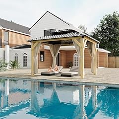 Hardtop wood gazebo for sale  Delivered anywhere in USA 