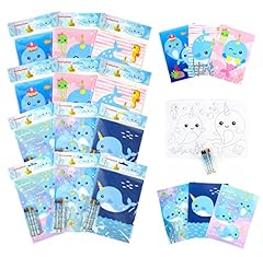 Tinymills narwhals coloring for sale  Delivered anywhere in USA 