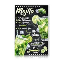 Cocktail rezepte 20x30cm gebraucht kaufen  Wird an jeden Ort in Deutschland