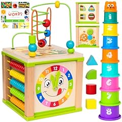 Toyventive wooden activity for sale  Delivered anywhere in USA 