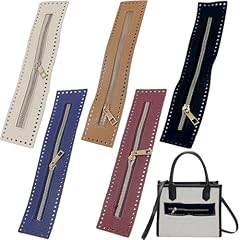Pcs leather zipper for sale  Delivered anywhere in USA 