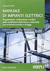 Manuale impianti elettrici. usato  Spedito ovunque in Italia 