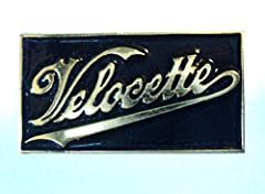 Velocette badge métal d'occasion  Livré partout en France