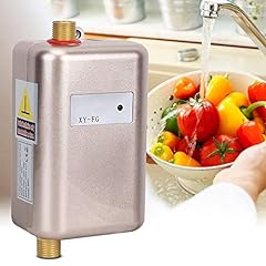 A sixx Mini Electric Tankless Instant Hot Water Heater,Gold for sale  Delivered anywhere in Ireland