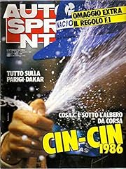 Autosprint dicembre 1985 usato  Spedito ovunque in Italia 