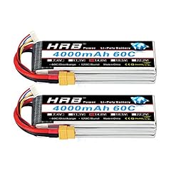 Hrb 2pcs 4000mah gebraucht kaufen  Wird an jeden Ort in Deutschland